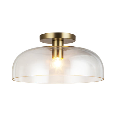 Sylvia 12-in Steel Semi-Flush Mount