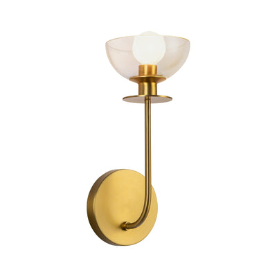 Sylvia 5-in Steel Vanity Light
