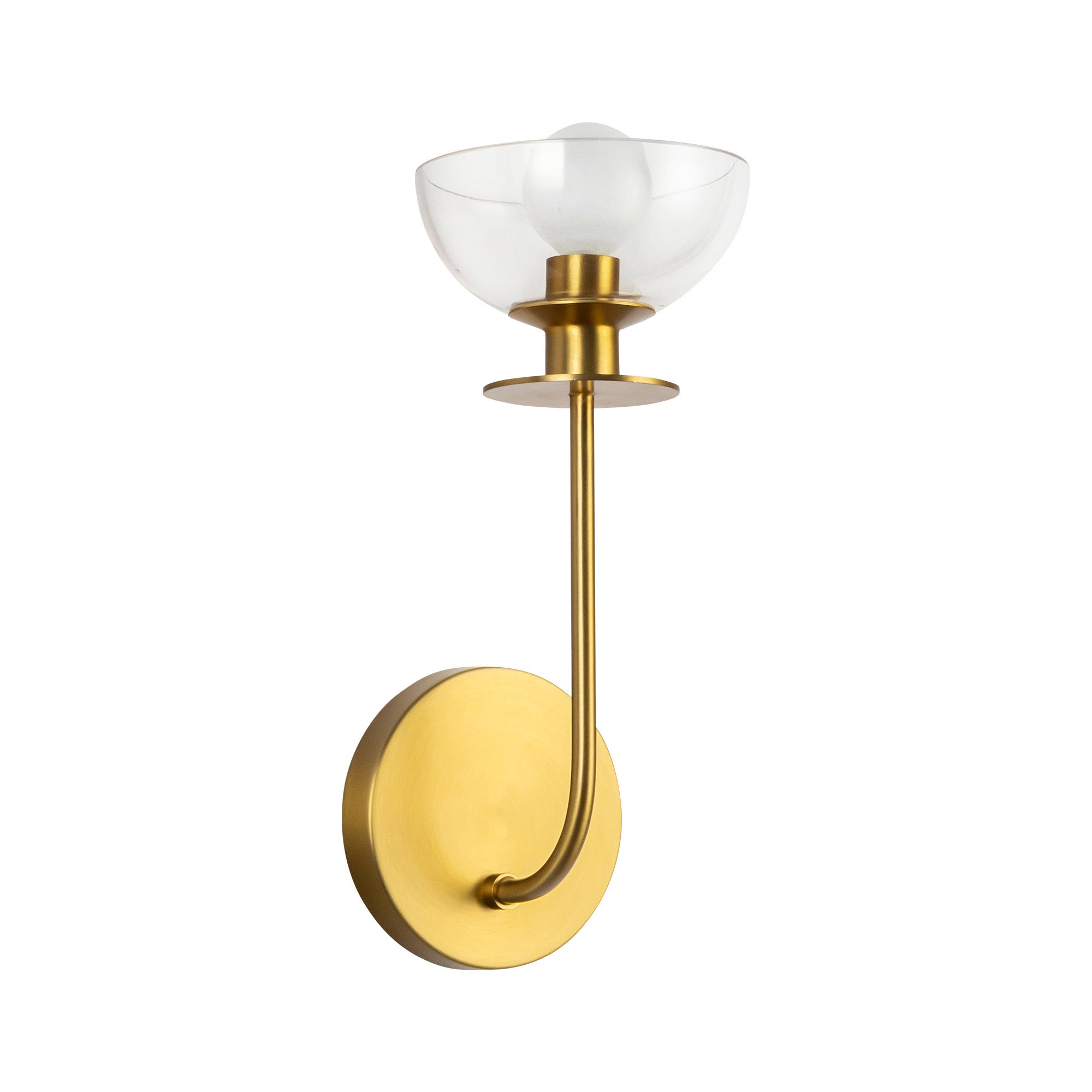 Sylvia 5-in Steel Vanity Light