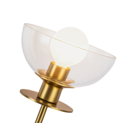 Sylvia 5-in Steel Vanity Light