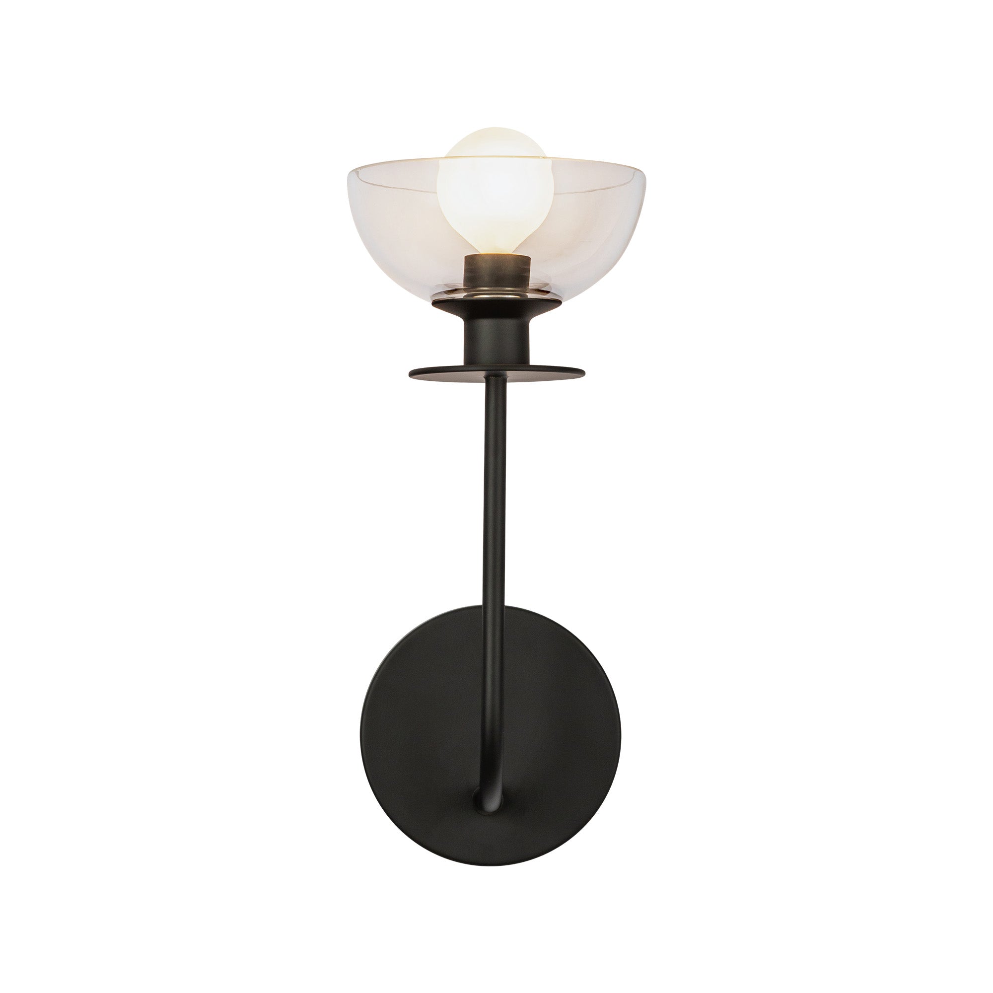 Sylvia 5-in Steel Vanity Light