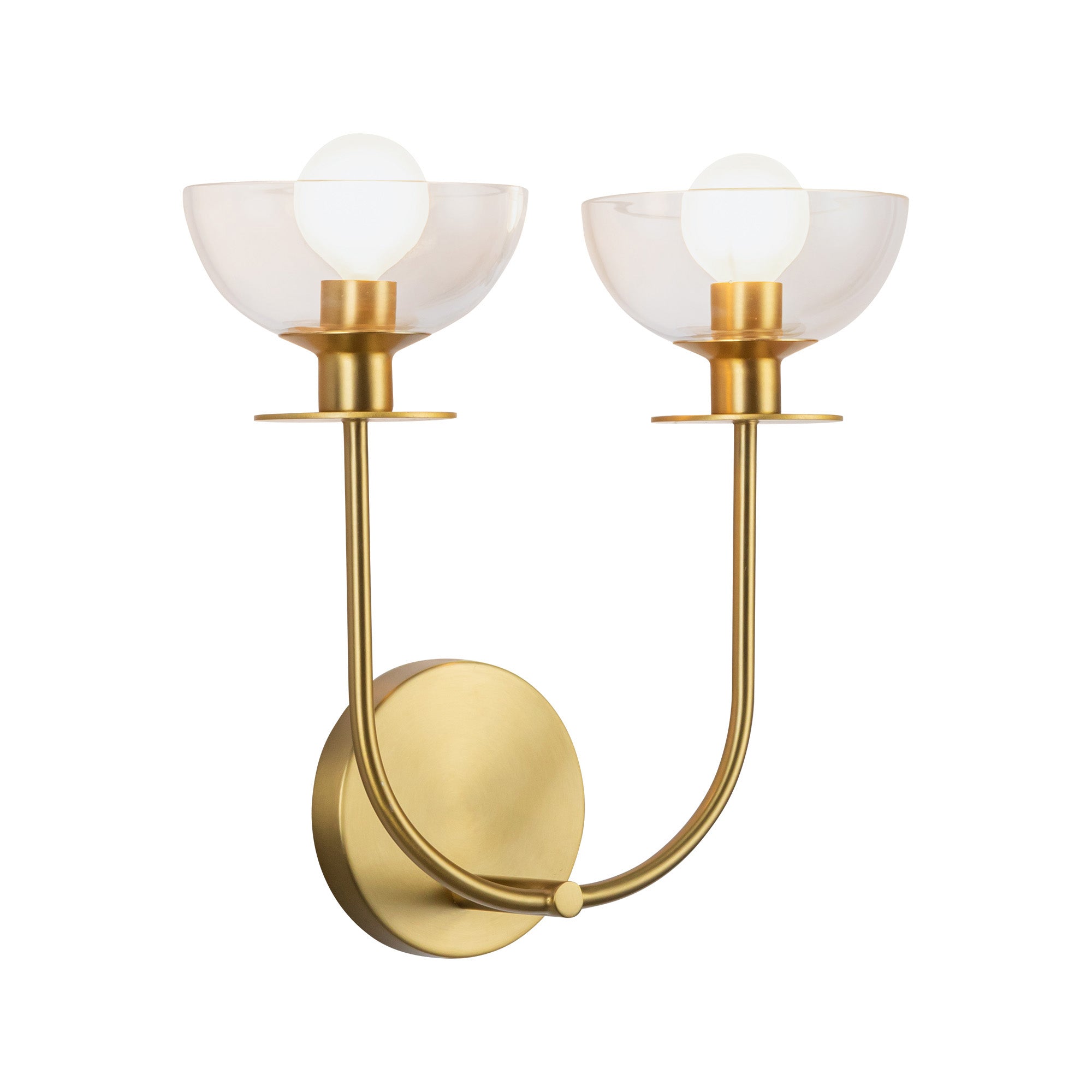 Sylvia 12-in Steel Vanity Light