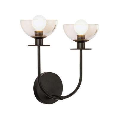 Sylvia 12-in Steel Vanity Light