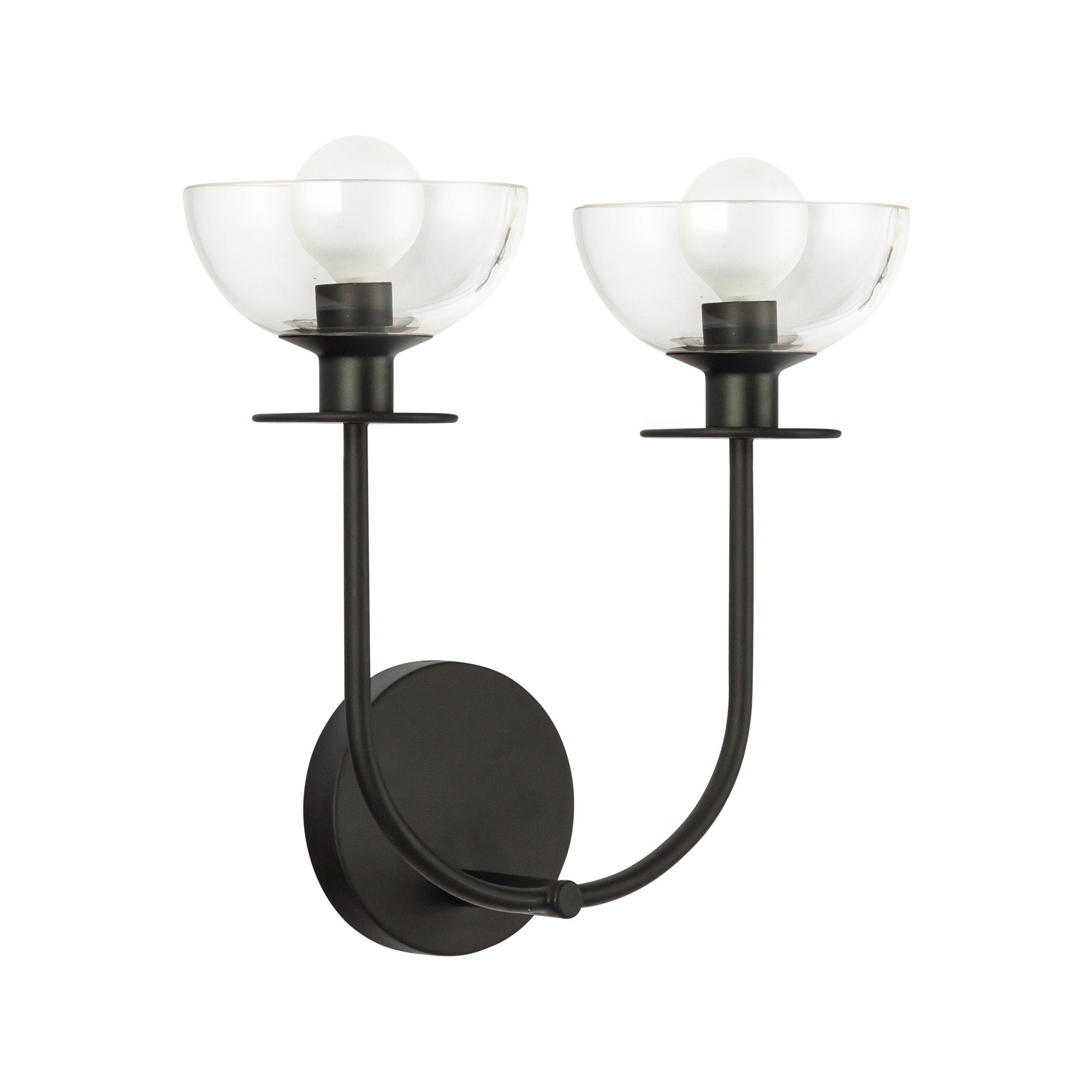 Sylvia 12-in Steel Vanity Light