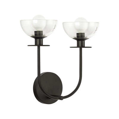 Sylvia 12-in Steel Vanity Light