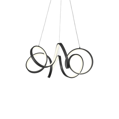Synergy 24-in Aluminum Chandelier