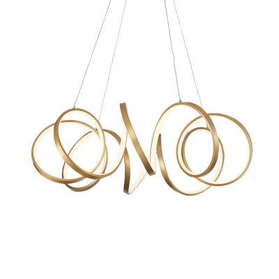 Synergy 34-in Aluminum Chandelier