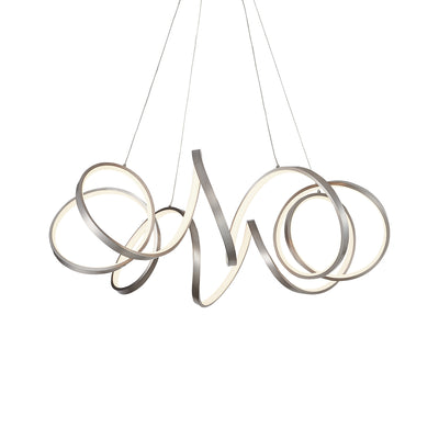 Synergy 34-in Aluminum Chandelier
