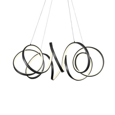 Synergy 34-in Aluminum Chandelier