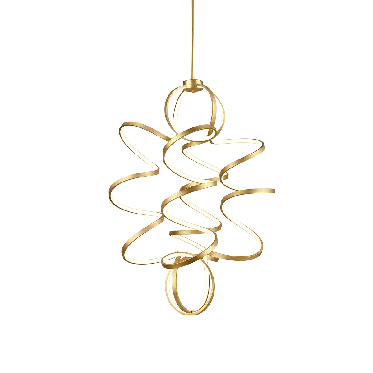 Synergy 41-in Aluminum Chandelier