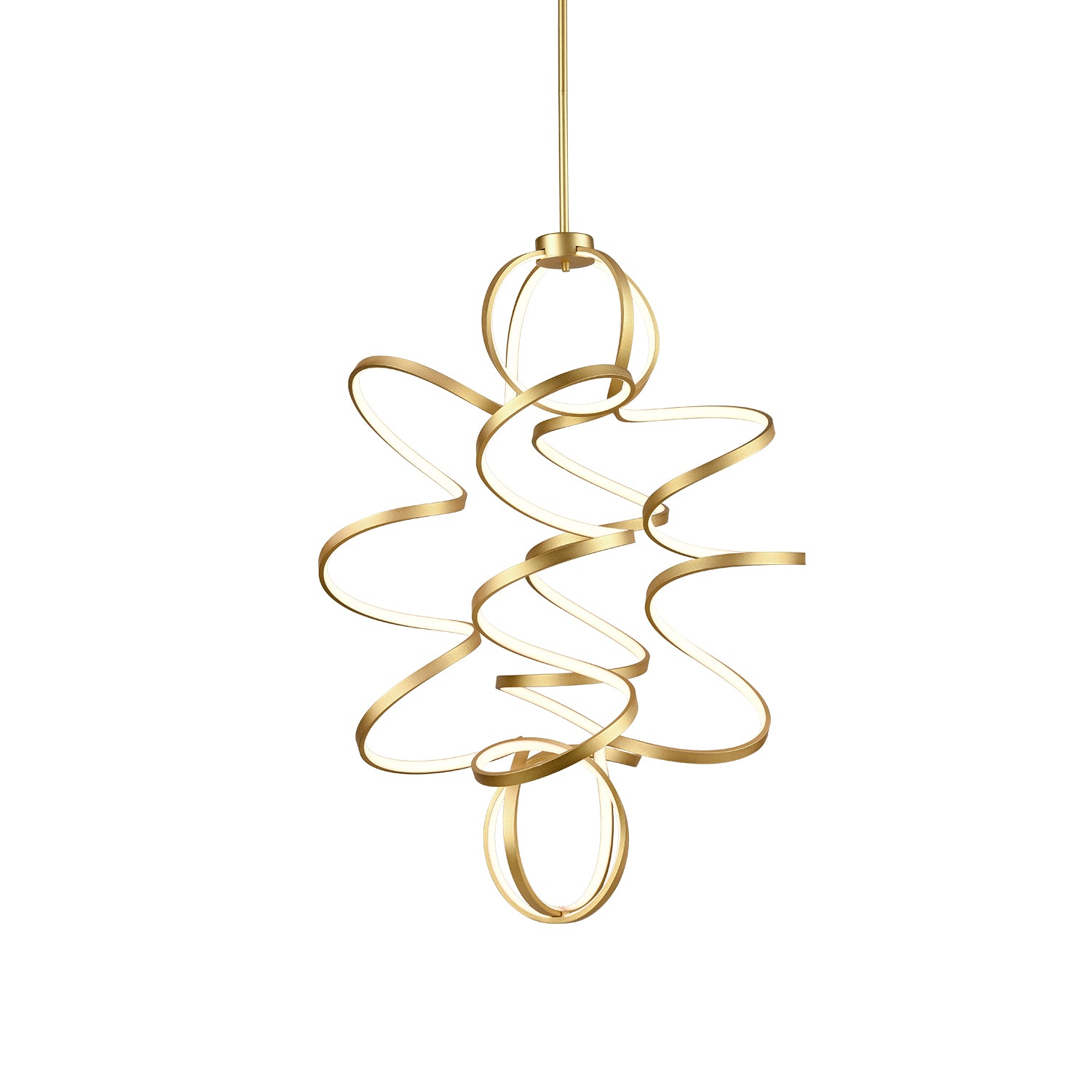Synergy 41-in Aluminum Chandelier