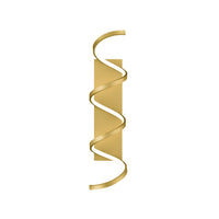 Synergy 30-in Aluminum Polymeric Material Wall Sconce