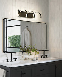 Synergy 30-in Aluminum Polymeric Material Wall Sconce