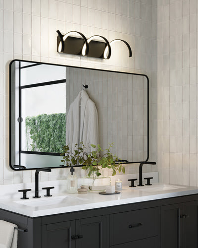 Synergy 30-in Aluminum Polymeric Material Wall Sconce