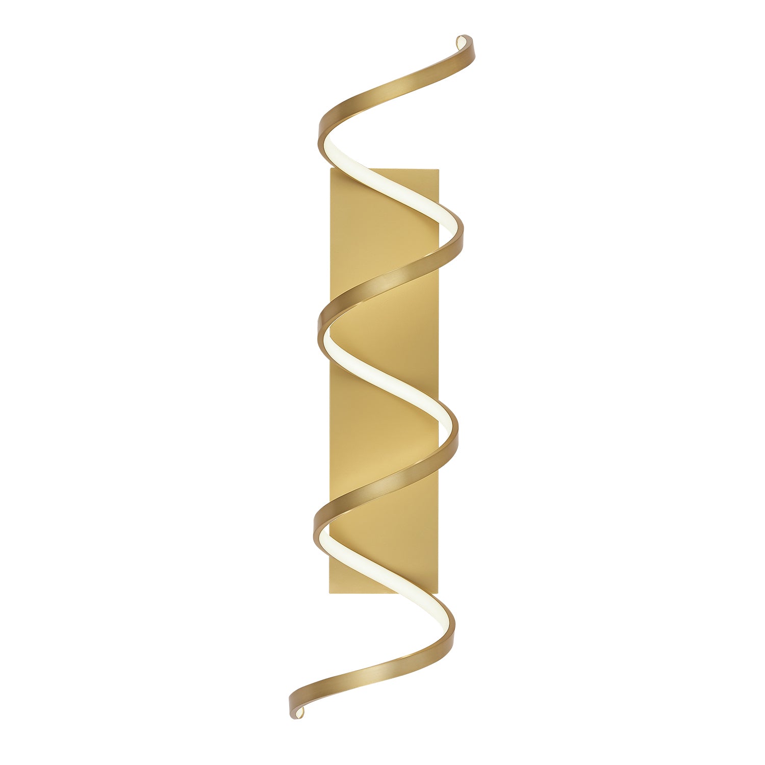 Synergy 36-in Aluminum Polymeric Material Wall Sconce