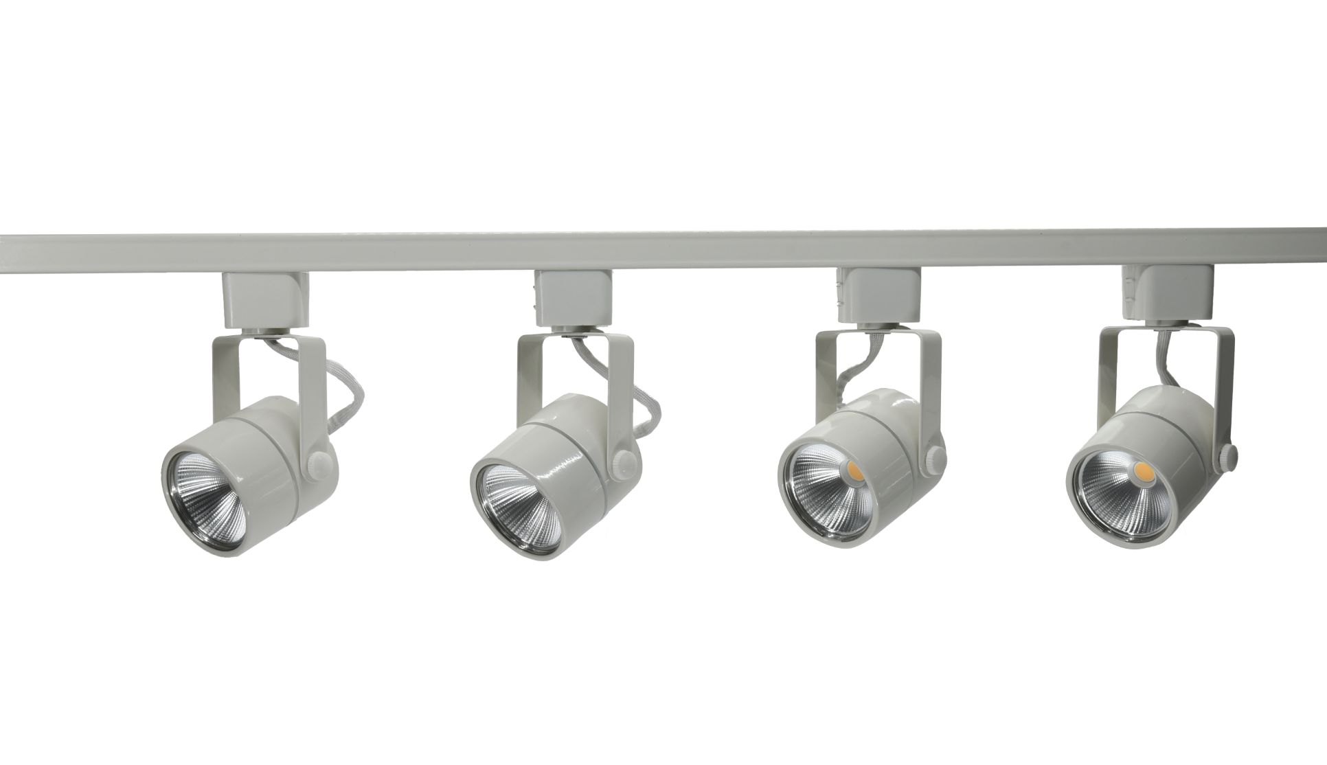 4-foot White Track Lighting Kit