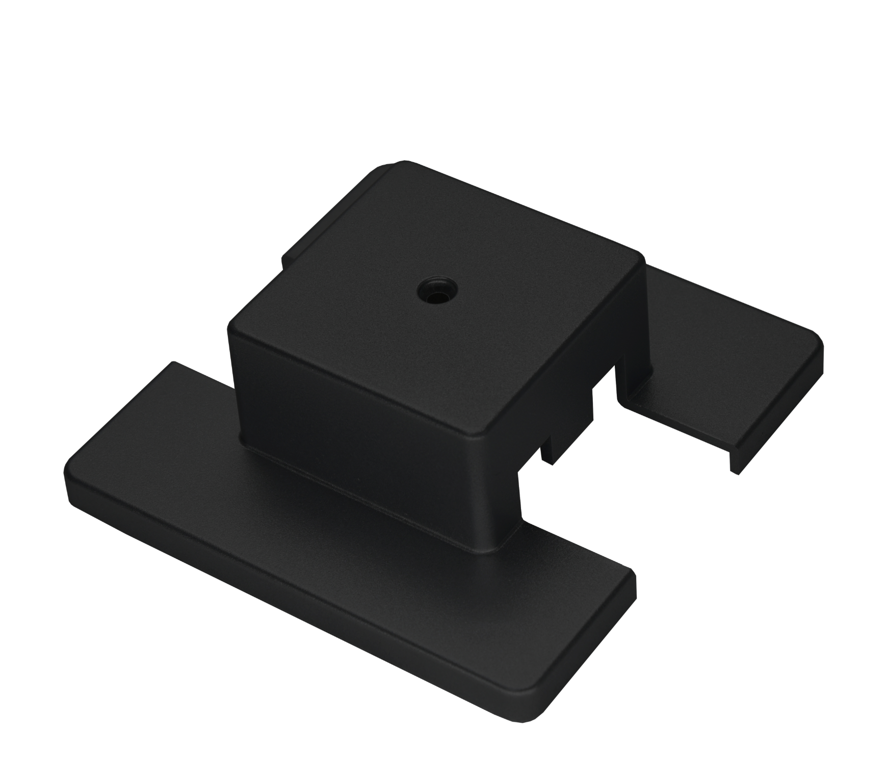 4.25-inch Black Track Light Floating Feed