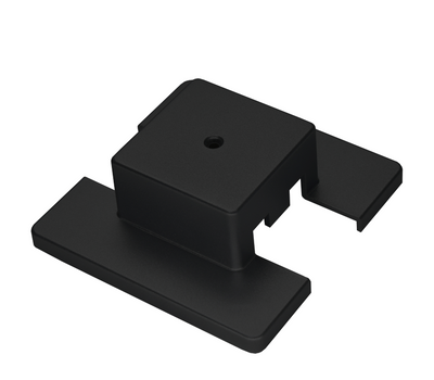 4.25-inch Black Track Light Floating Feed