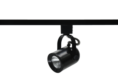 2.5-inch Black Track Head with 3000K Light
