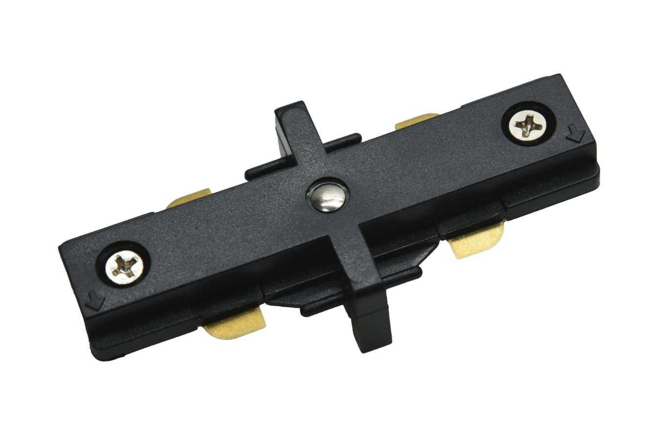 3-inch Black Mini Track Connector