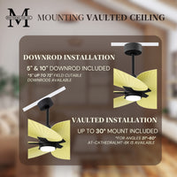 Alessandra Tropical 5-Blade Ceiling Fan with LED Light
