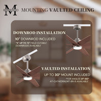 64-inch Ariella 8-Blade Ceiling Fan with LED Light