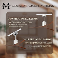 56-Inch Eliza 3-Blade Ceiling Fan Without Light Kit