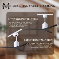 56-Inch Eliza 3-Blade Ceiling Fan Without Light Kit