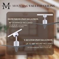 56-Inch Eliza 3-Blade Ceiling Fan Without Light Kit