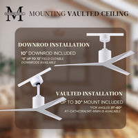 56-Inch Eliza 3-Blade Ceiling Fan Without Light Kit