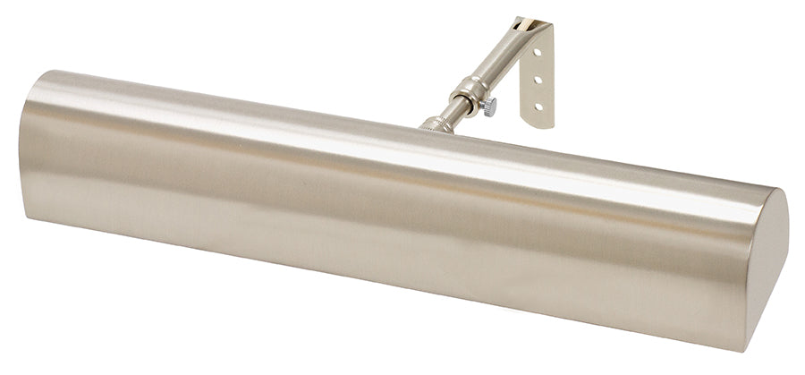 14-inch Classic Traditional Satin Nickel Plug-In Picture Light