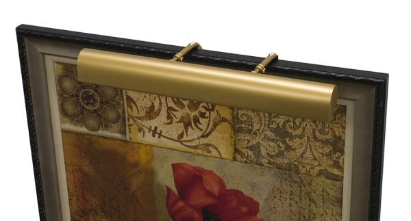 30-inch Classic Traditional Gold Plug-In Picture Light