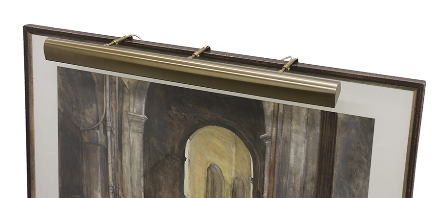 36-inch Classic Traditional Statuary Bronze Plug-In Picture Light
