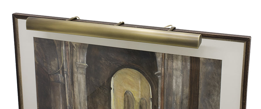36-inch Classic Traditional Black Plug-In Picture Light