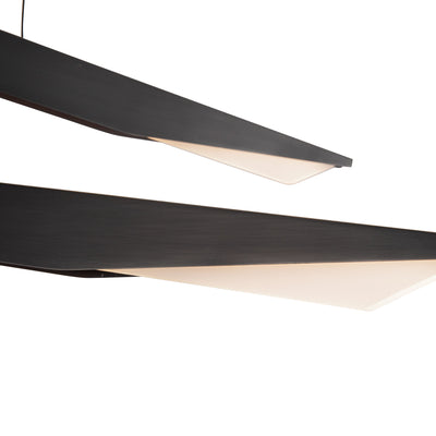 Tachi 42-in Steel Chandelier