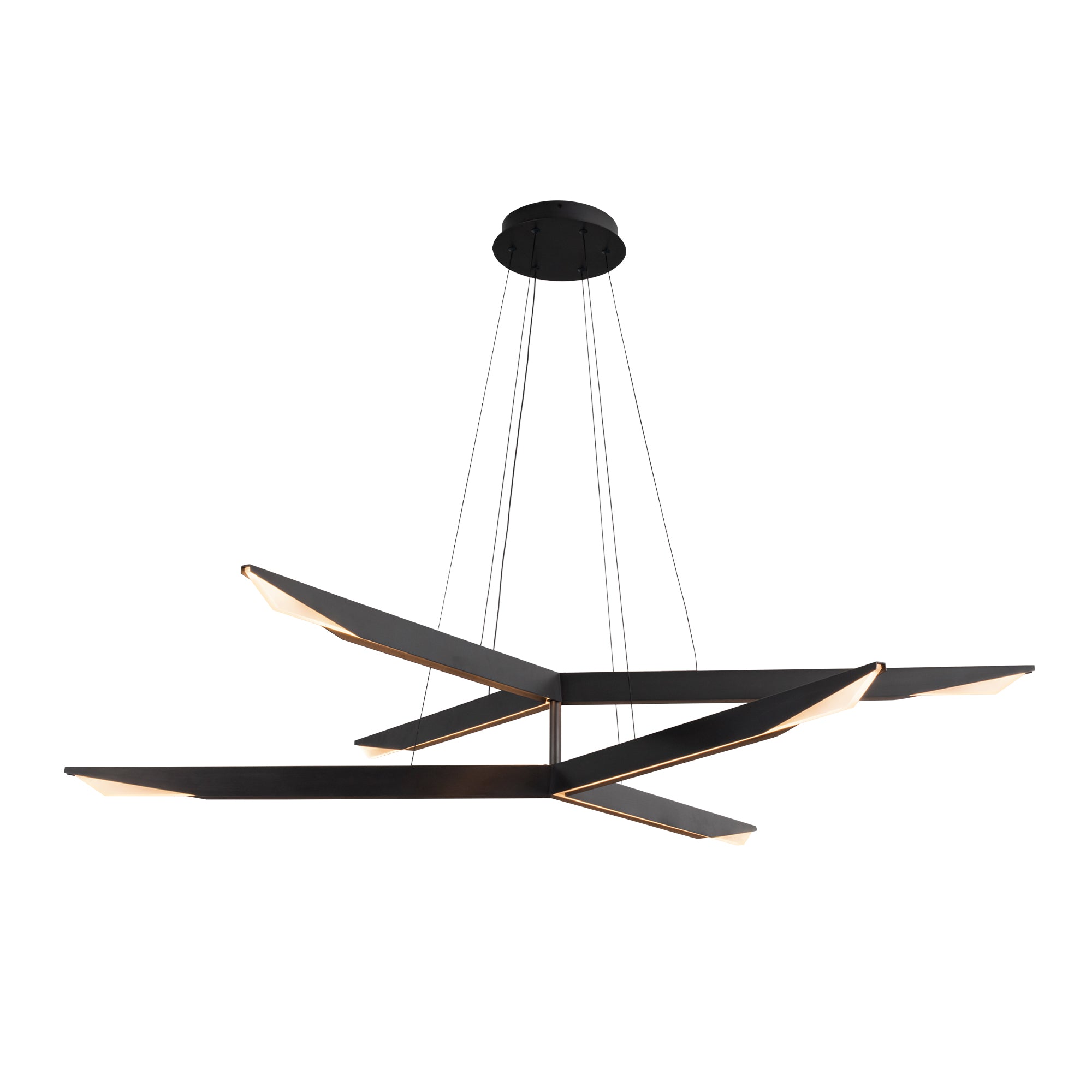 Tachi 42-in Steel Chandelier