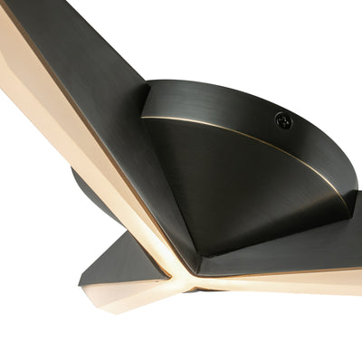 Tachi 15-in Steel Flush Mount
