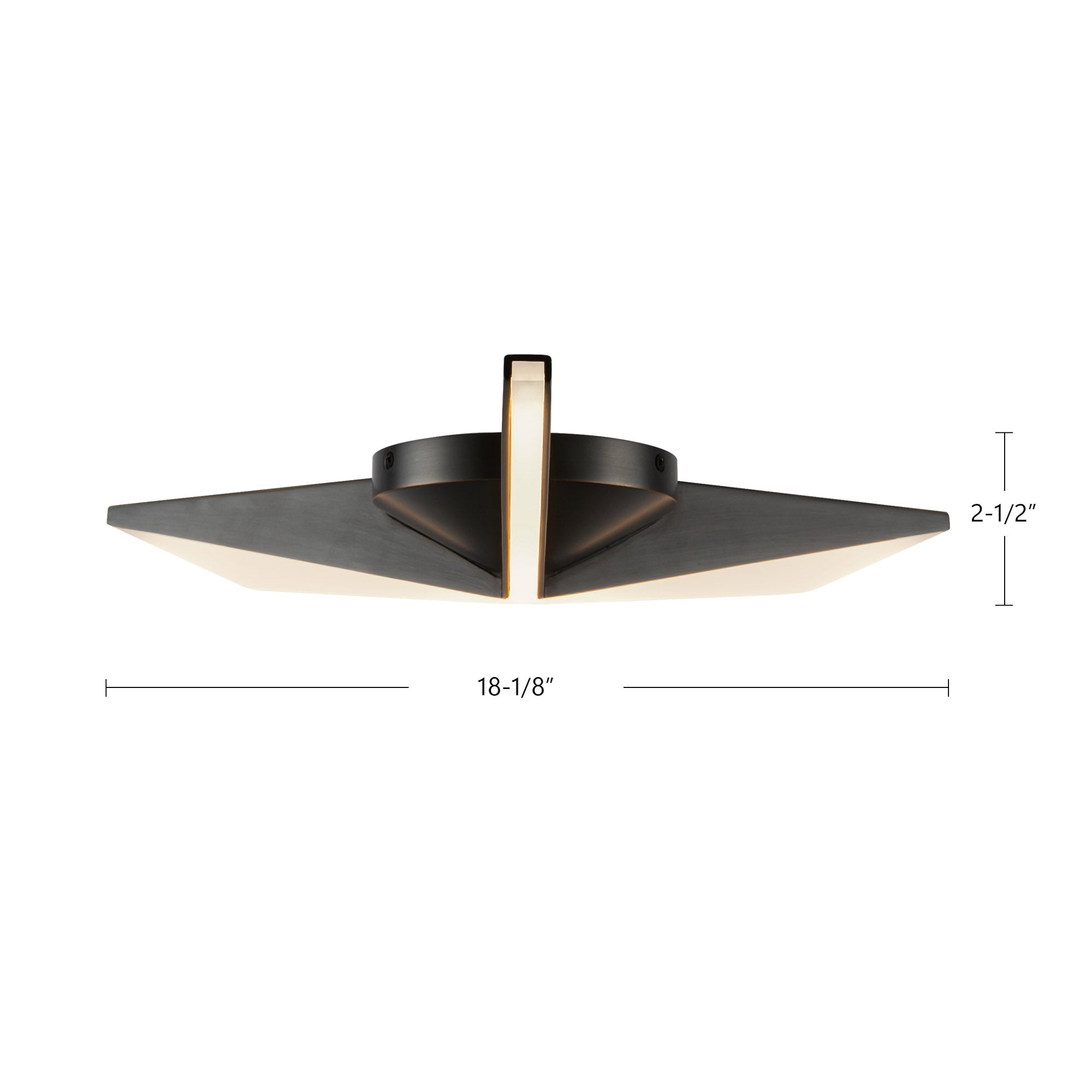 Tachi 18-in Steel Flush Mount