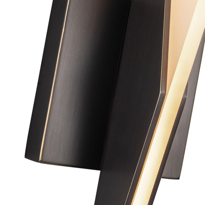 Tachi 15-in Steel Acrylic Wall Sconce