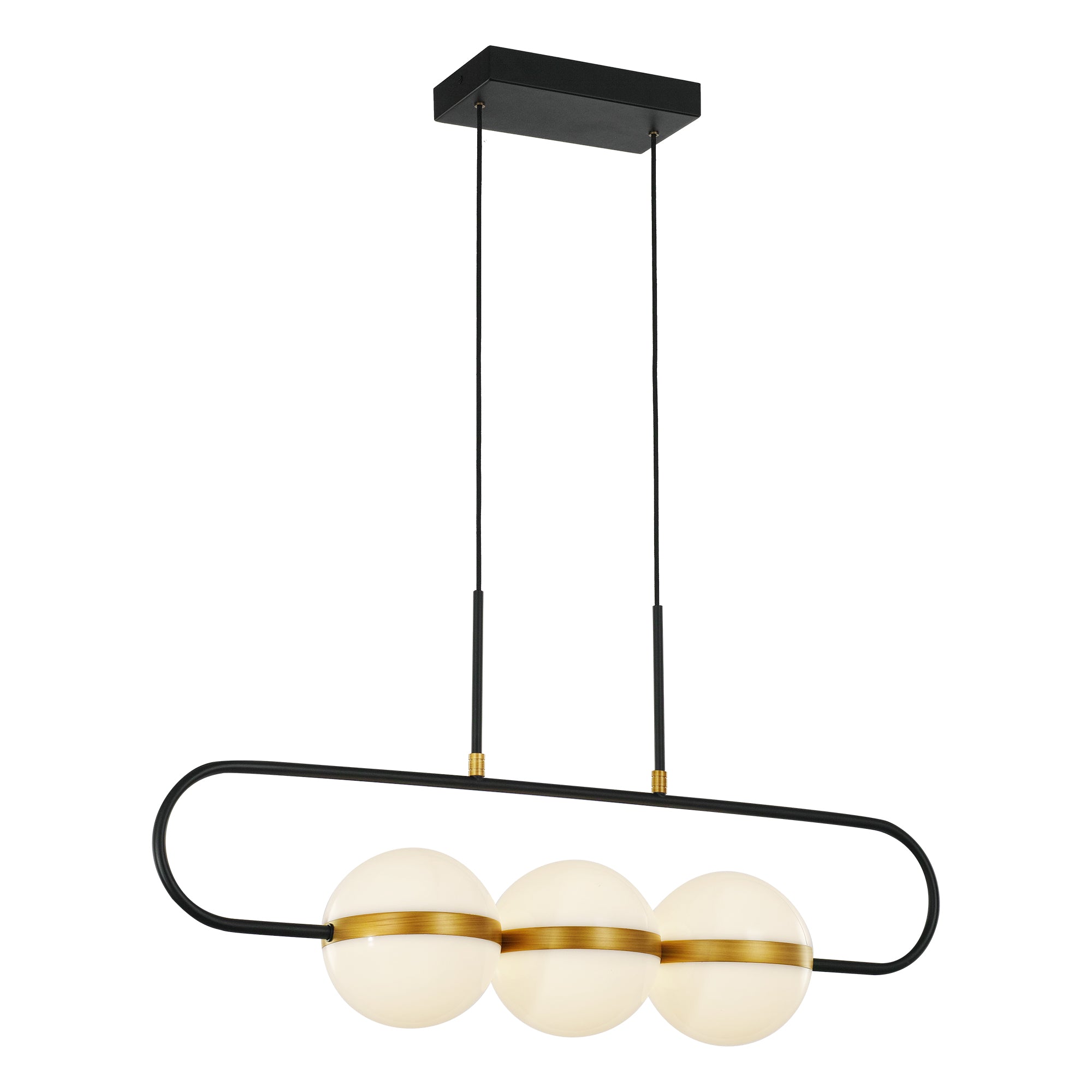 Tagliato 32-in Steel Linear Pendant