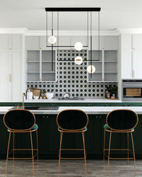 Tagliato 40-in Steel Linear Pendant
