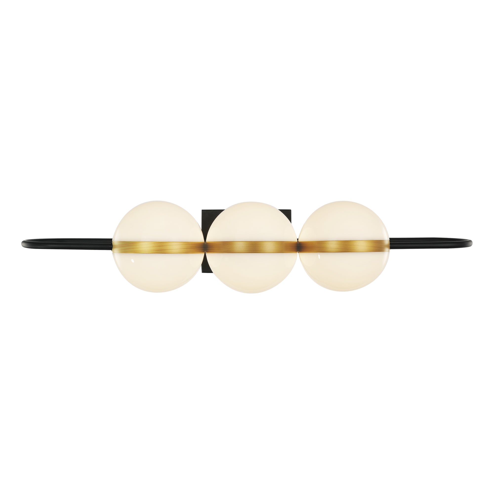 Tagliato 32-in Steel Vanity Light