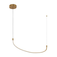 Talis 36-in Aluminum Linear Pendant