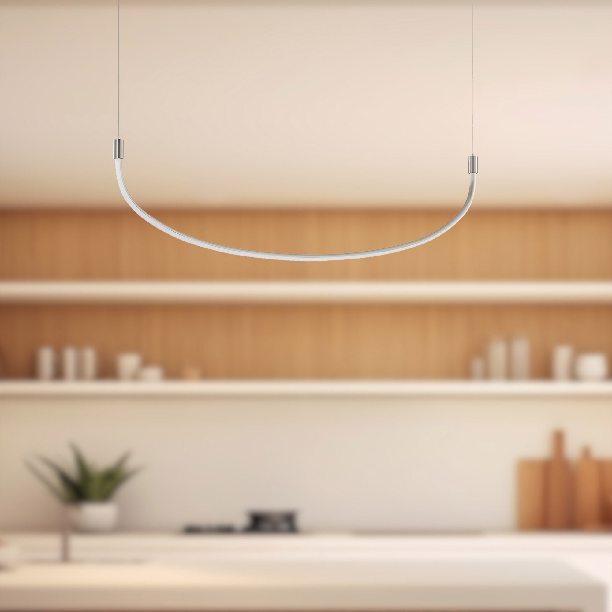 Talis 36-in Aluminum Linear Pendant