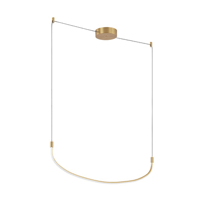 Talis 48-in Aluminum Linear Pendant