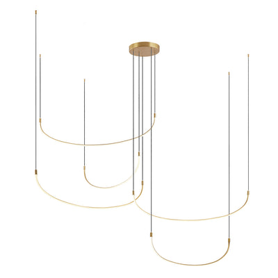 Talis 90-in 5 Light Dimmable LED Multi