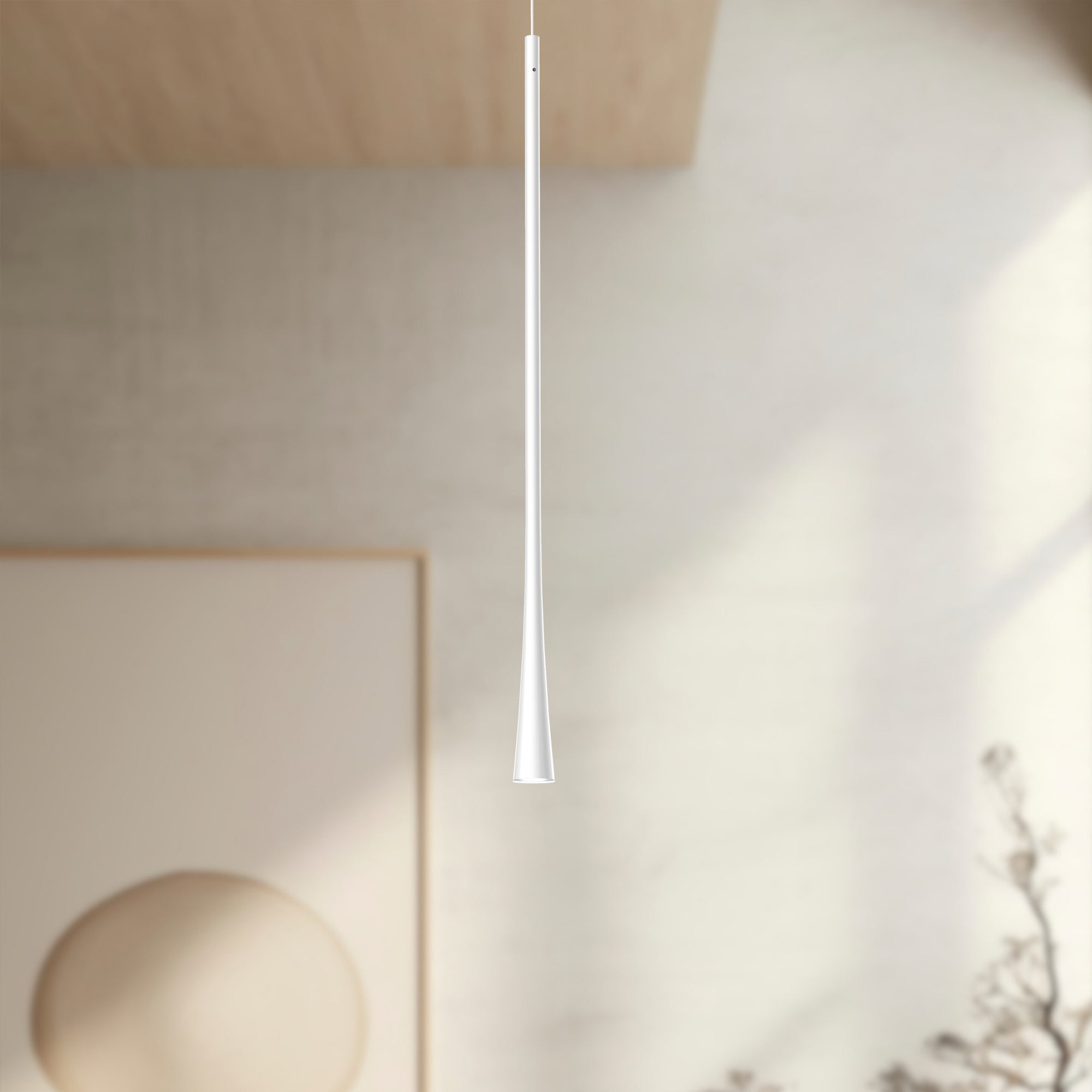 Taper 24-in Aluminum Pendant