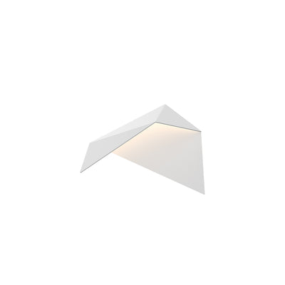 Taro 10-in Aluminum Acrylic Wall Sconce