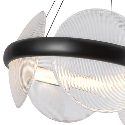 Taurus 22-in Aluminum Chandelier