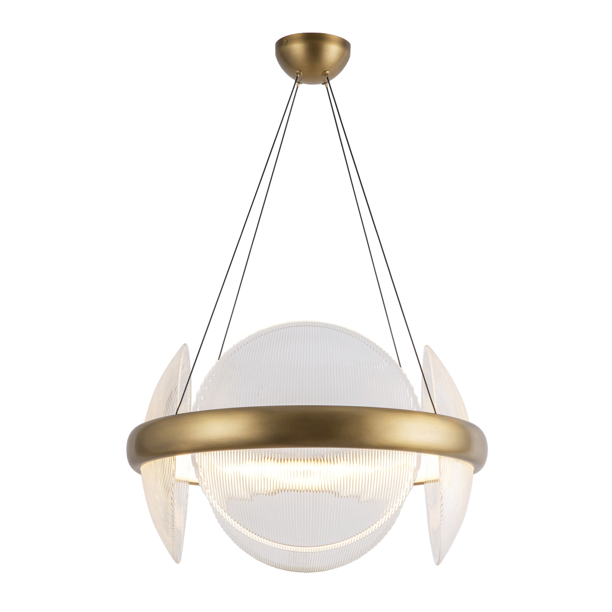 Taurus 22-in Aluminum Chandelier